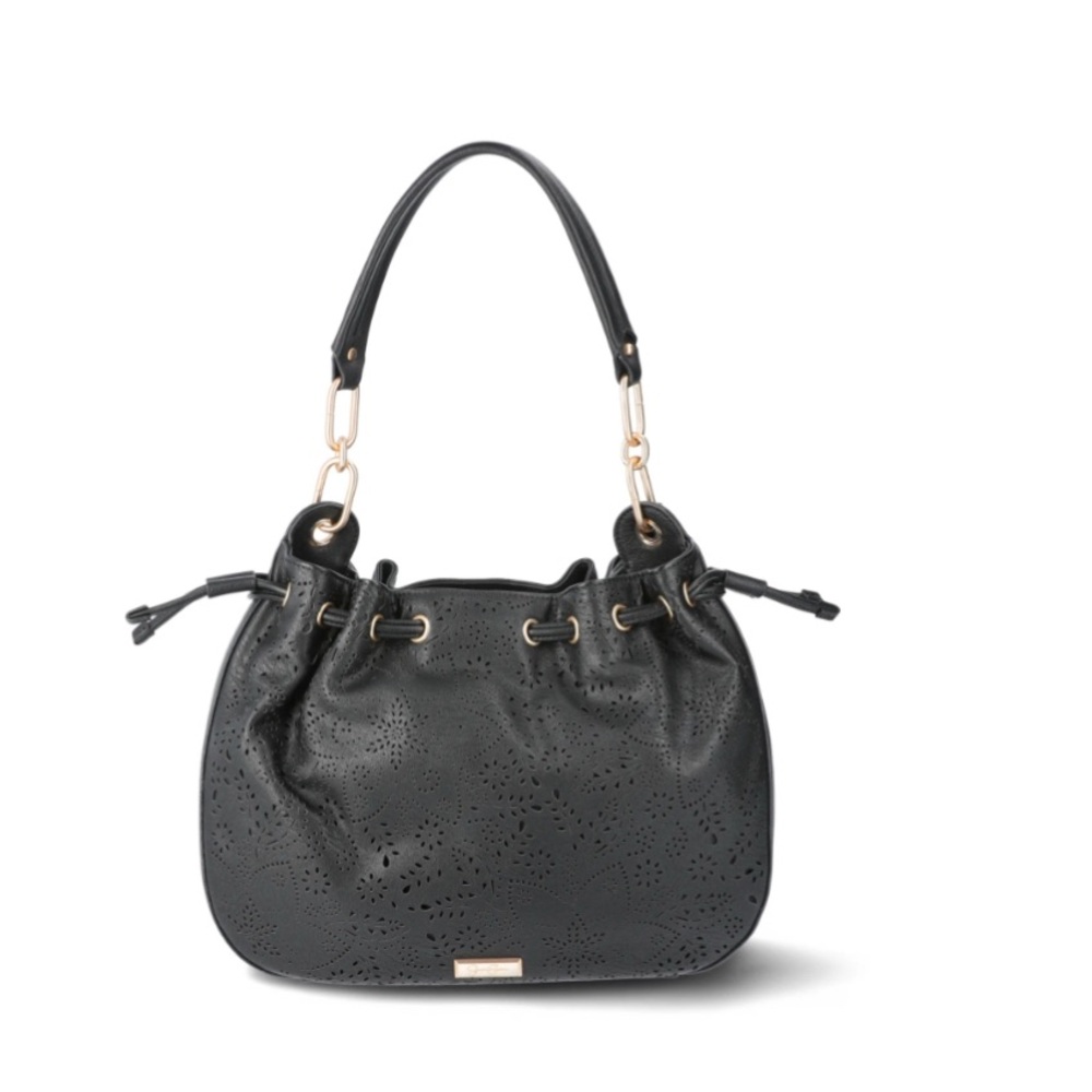 Jessica Simpson Hollis Hobo Black Shoulder Bag
